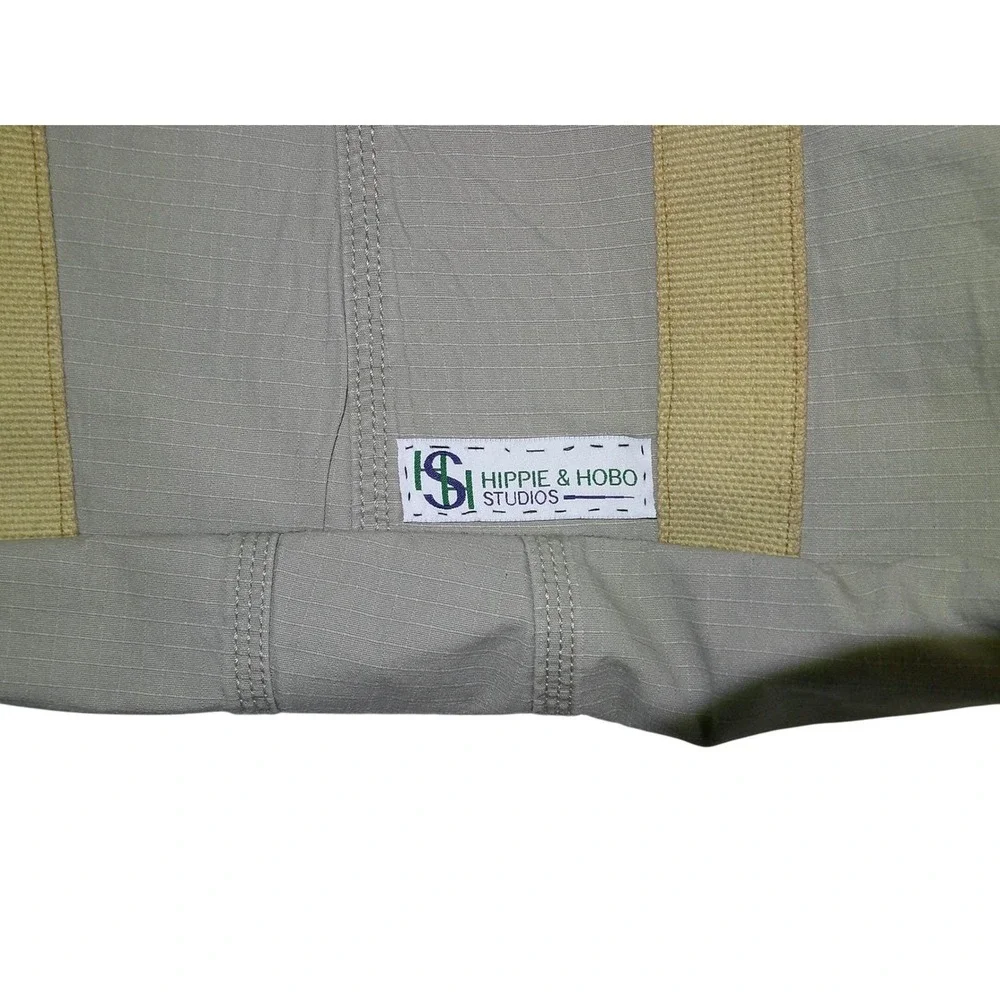 Hippie & Hobo‎ Studios Handmade Carhartt & Camo Deer Cabin Tote Bag Large